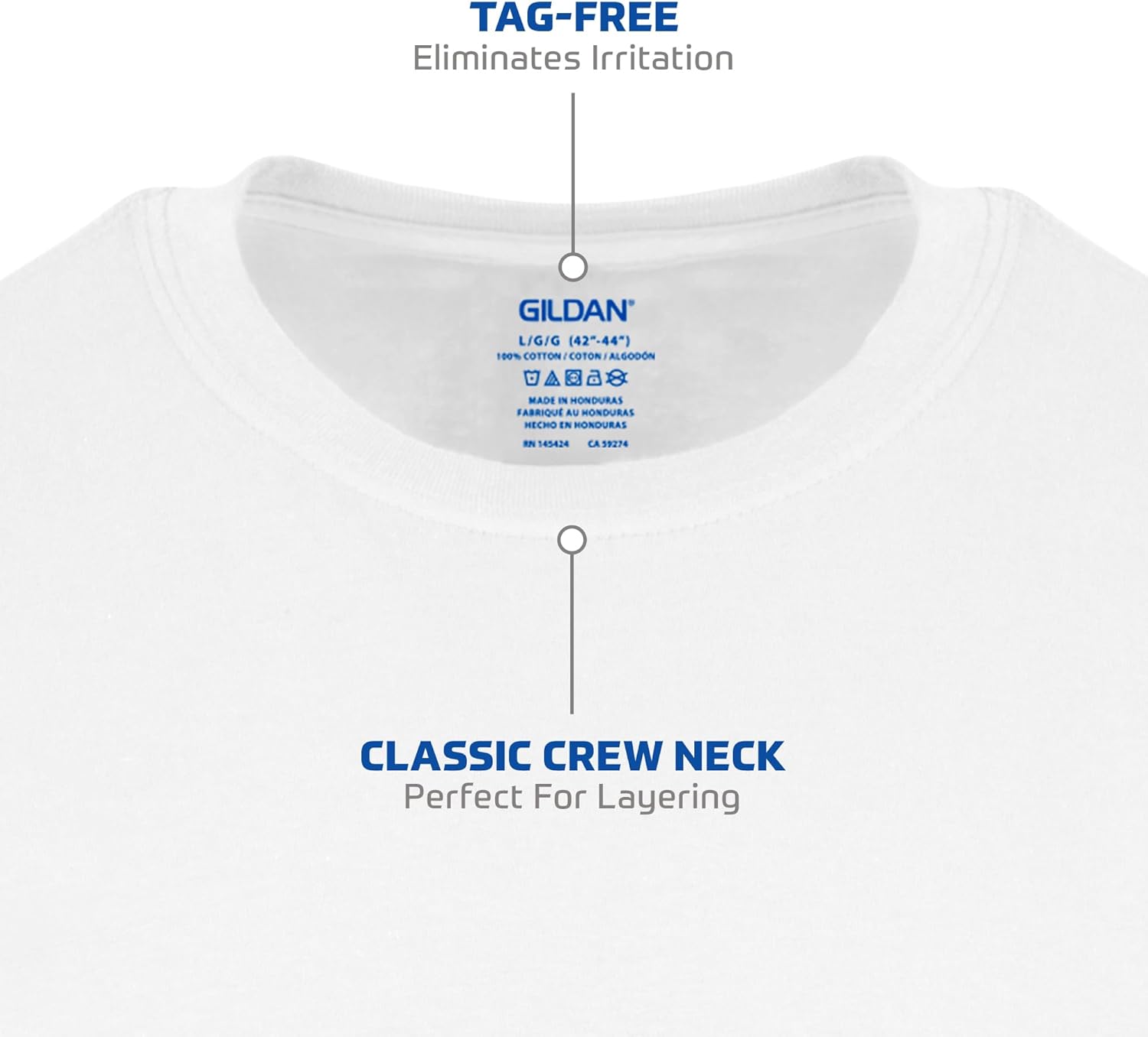 Men's Crew T-Shirts, Multipack,